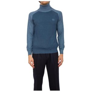 Etro, Heren, Truien, Blauw, Maat: L Wol,