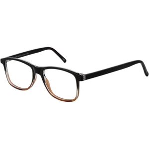 Andy Wolf - Bruine Rechthoekige Optische Monturen - Unisex - Acetaat
