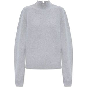 Fendi - Coltrui - Grijs - Wol en Kasjmier - Lange Mouwen