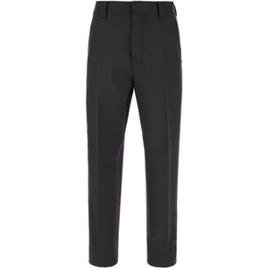 Zegna, Heren, Broeken, Grijs, Maat: L Wol,