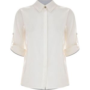 Kocca, Dames, Blouses & Shirts, Wit, Maat: L