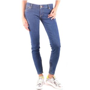 Philipp Plein, Dames, Jeans, Blauw, Maat: W30 Katoen,