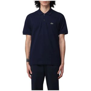 Lacoste, Heren, Tops, Blauw, Maat: 5XL Katoen,