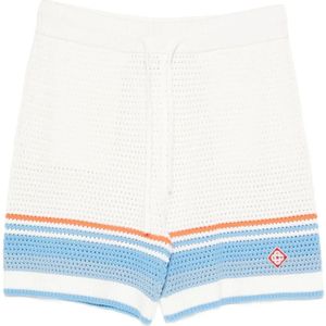 Casablanca, Heren, Korte broeken, Wit, Maat: L Zijde,