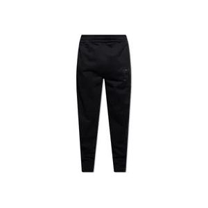 Burberry Tywall sweatpants met logo , Black , Heren , Maat: L