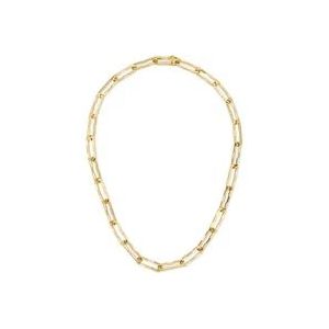 Gucci Ybb744599001 - 18kt Geelgoud - Link to Love Ketting , Yellow , Dames , Maat: ONE Size