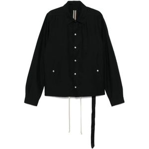 Rick Owens, Heren, Jassen, Zwart, Maat: L