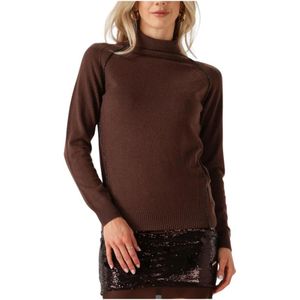 Silvian Heach, Dames, Truien, Bruin, Maat: XS Katoen,
