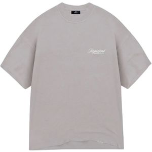 Represent, Heren, Tops, Grijs, Maat: S