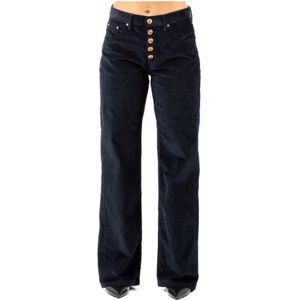 Dondup, Dames, Broeken, Blauw, Maat: W27