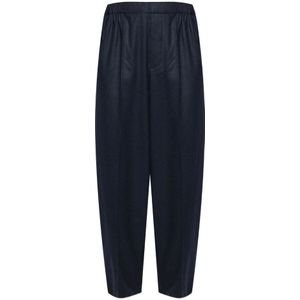 Jacquemus, Heren, Broeken, Blauw, Maat: S Leer,