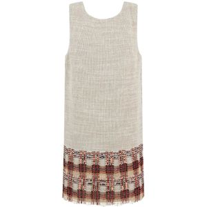 Elisabetta Franchi, Dames, Jurken, Veelkleurig, Maat: L Katoen,