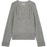 Fabienne Chapot - Trui - Grijs - Gebreide Truien