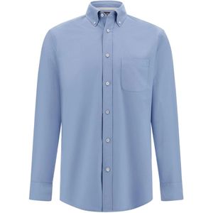 Boggi Milano, Heren, Overhemden, Blauw, Maat: XS Katoen,