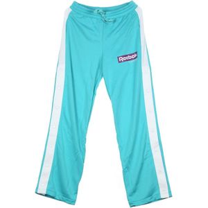 Reebok, Dames, Broeken, Blauw, Maat: M Poliester,