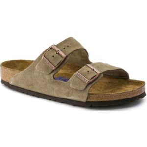 Birkenstock, Heren, Schoenen, Beige, Maat: 46 EU Leer,