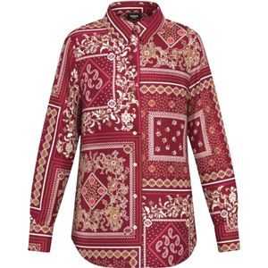 Marella, Dames, Blouses & Shirts, Rood, Maat: XS