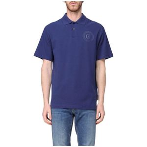 Just Cavalli, Heren, Tops, Blauw, Maat: M