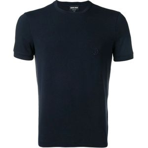Giorgio Armani, Heren, Tops, Blauw, Maat: XL