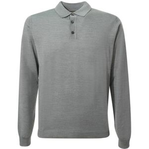 Zanone, Heren, Tops, Grijs, Maat: S Wol,