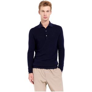 Filippo De Laurentiis, Heren, Tops, Blauw, Maat: L