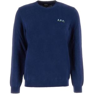 A.p.c., Heren, Truien, Blauw, Maat: L