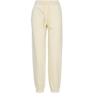 Jil Sander, Dames, Broeken, Beige, Maat: S Katoen,