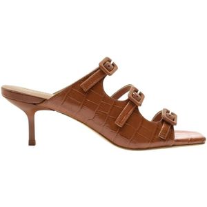 Scarosso, Dames, Schoenen, Bruin, Maat: 39 EU Leer,