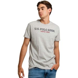 U.s. Polo Assn., Heren, Tops, Grijs, Maat: 2XL Katoen,