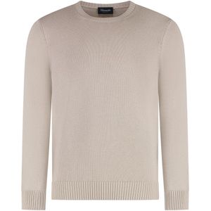 Drumohr, Heren, Truien, Beige, Maat: S Katoen,