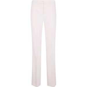 Twinset, Dames, Broeken, Wit, Maat: S Poliester,