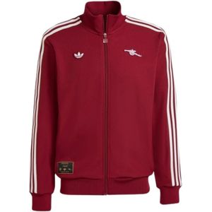 Adidas, Heren, Sweatshirts & Hoodies, Rood, Maat: XL Poliester,