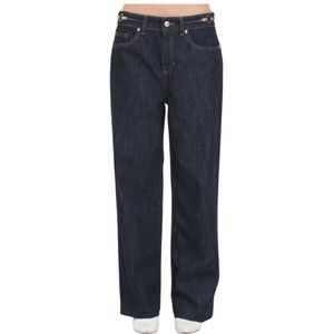 Just Cavalli, Dames, Jeans, Blauw, Maat: W27 Denim,