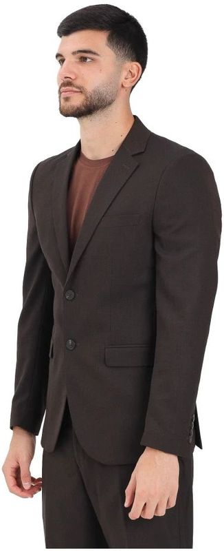 Selected Homme - 16087868Demitasse - Jas - Bruin - Heren - Regular Fit - Herfst-Winter Collectie