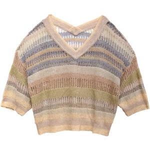 Mes Demoiselles, Dames, Truien, Veelkleurig, Maat: M Katoen,