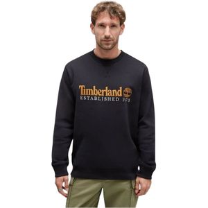Timberland, Heren, Sweatshirts & Hoodies, Zwart, Maat: S