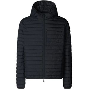 Save The Duck, Heren, Jassen, Zwart, Maat: 4XL