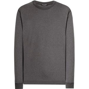 Dolce & Gabbana, Heren, Tops, Grijs, Maat: XL