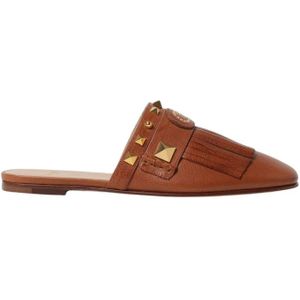 Valentino Garavani, Dames, Schoenen, Bruin, Maat: 36 EU Leer,