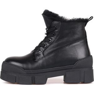 Cesare Gaspari, Dames, Schoenen, Zwart, Maat: 36 EU Wol,