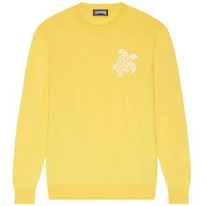 Vilebrequin, Heren, Truien, Geel, Maat: S Katoen,