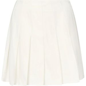 Nineminutes, Dames, Rokken, Wit, Maat: 2XS Denim,