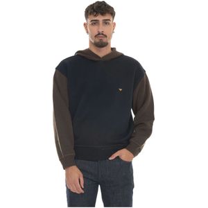 Emporio Armani, Heren, Sweatshirts & Hoodies, Veelkleurig, Maat: M