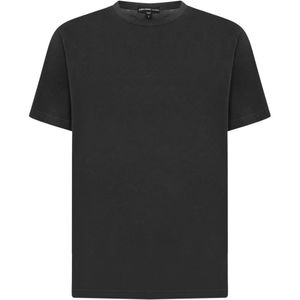 James Perse, Heren, Tops, Zwart, Maat: XL Katoen,