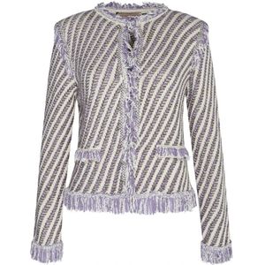 Twinset, Dames, Jassen, Veelkleurig, Maat: S Katoen,