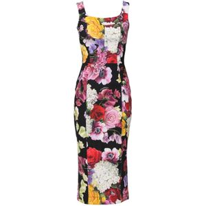 Dolce & Gabbana, Dames, Jurken, Veelkleurig, Maat: 2XS