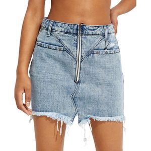 One Teaspoon, Dames, Rokken, Blauw, Maat: W24 Katoen,