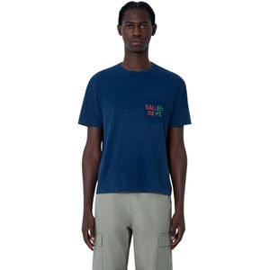 Gallery Dept., Heren, Tops, Blauw, Maat: L Katoen,