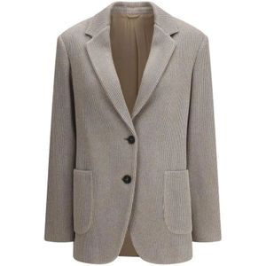 Brunello Cucinelli, Dames, Jassen, Geel, Maat: XS