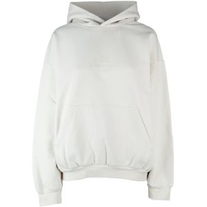 Balenciaga Stijlvolle Sweatshirts voor een Trendy Look , White , Dames , Maat: S